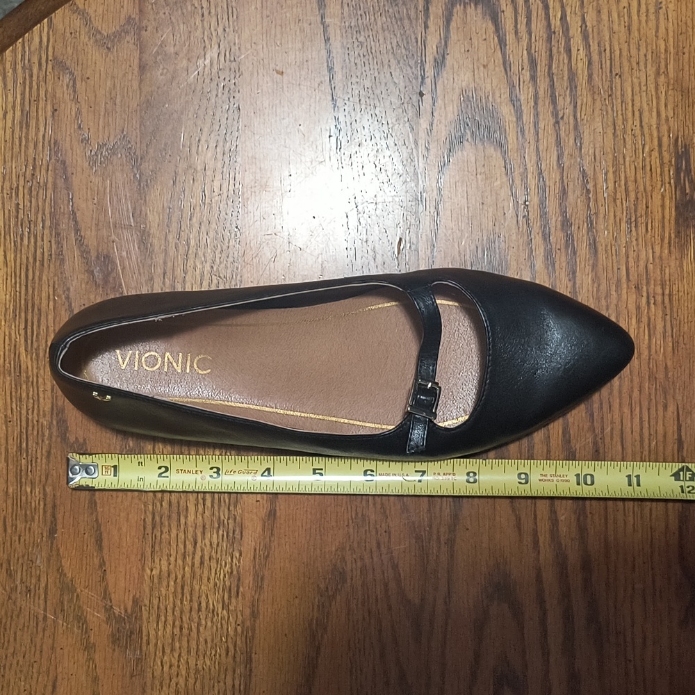 New Without Tags - Vionic Pointed Toe Leather Mar… - image 6